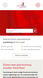 Mobile Screenshot of direct-psycholoog.nl
